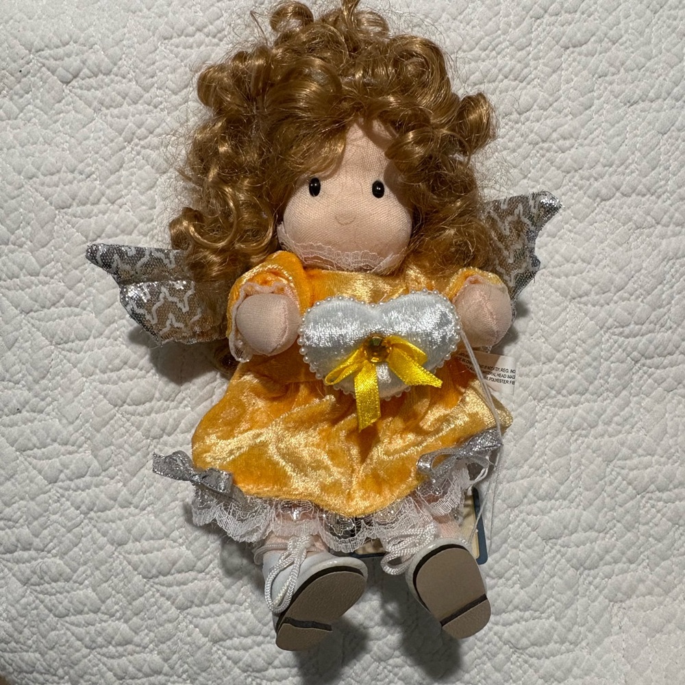 Classic Treasures Doll Birthstone November, Angel plush doll